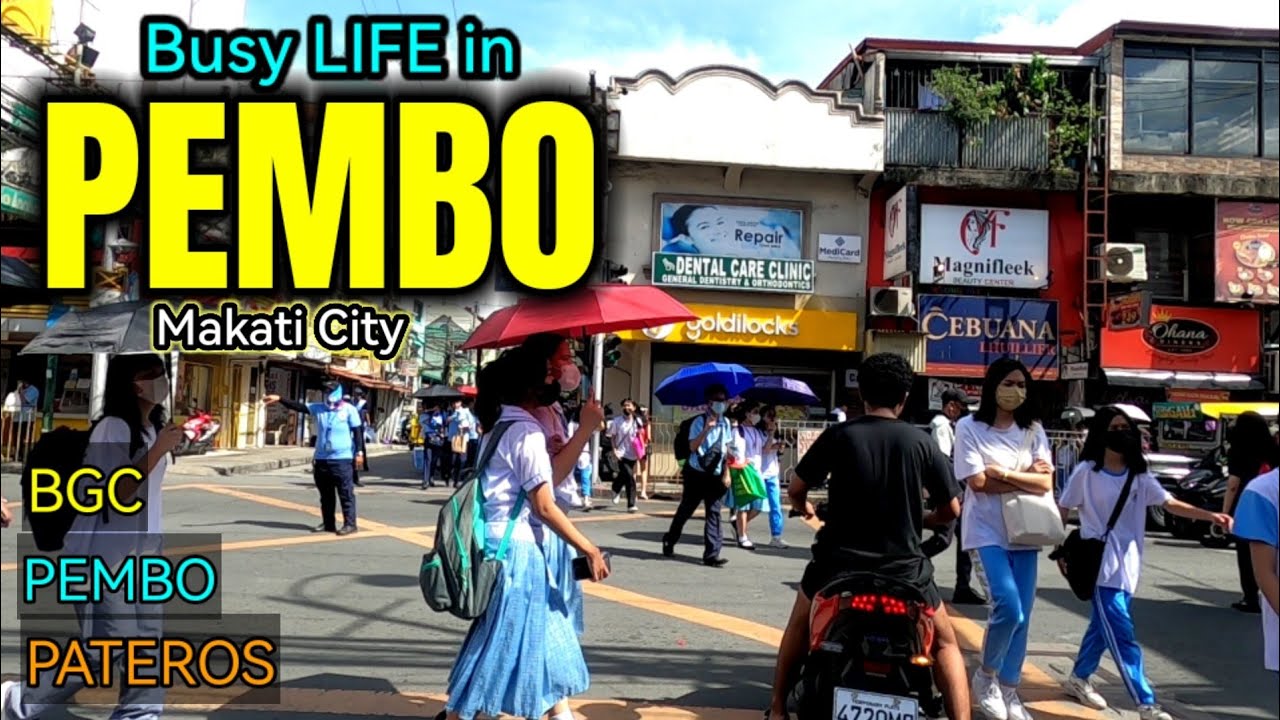 🔴 BUSY LIFE IN PEMBO MAKATI CITY / 🇵🇭