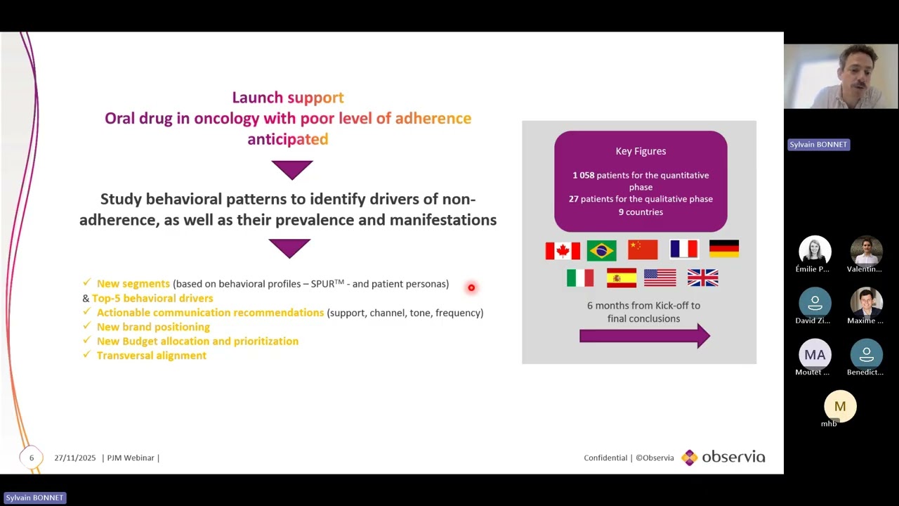 Observia Lab Webinar: Building innovative patient strategies for 2026, with Sylvain Bonnet