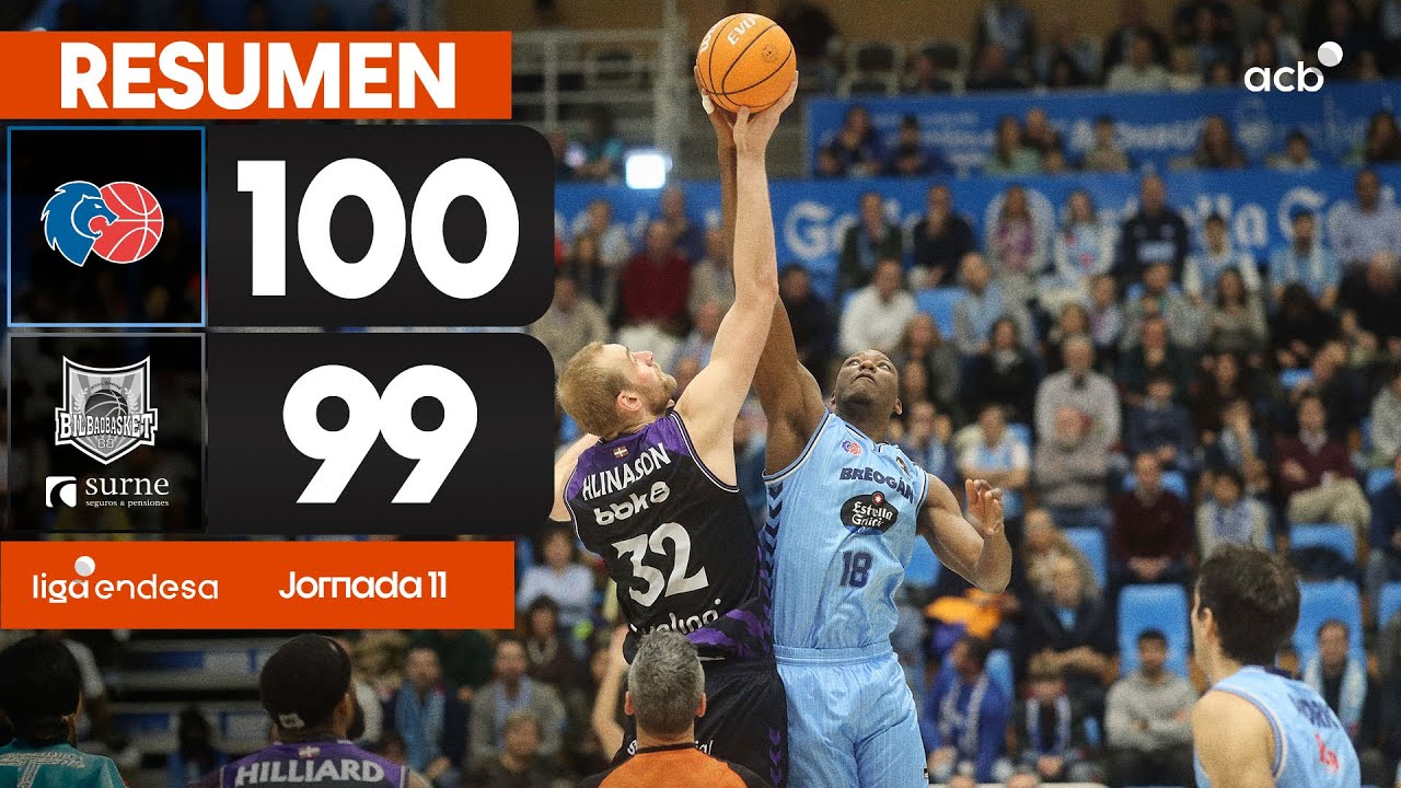 Río Breogán - Surne Bilbao (100-99) RESUMEN | Liga Endesa 2025-26