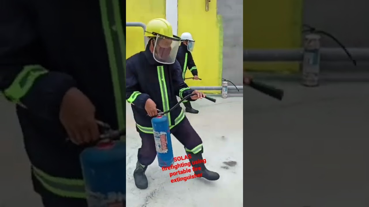 Seafarer Safety of life at sea part 5 firefighting