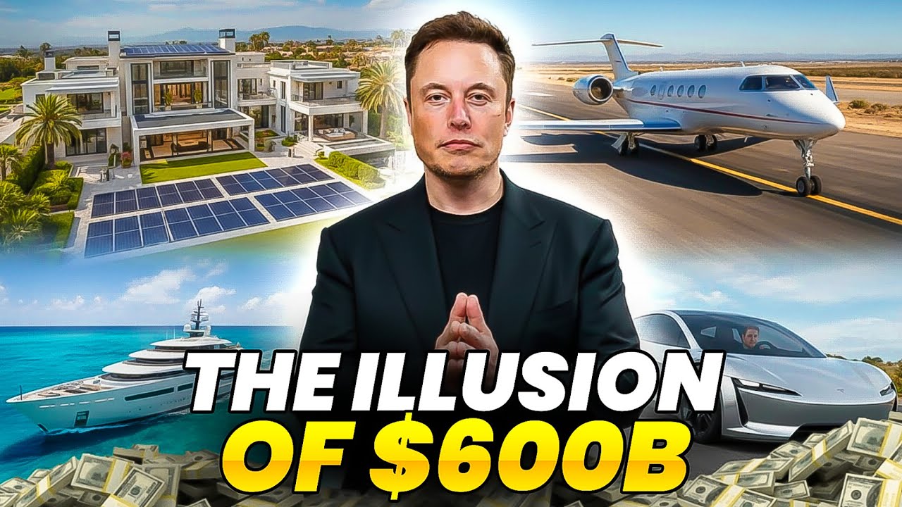 Elon Musk Is “Worth” $744B — But He Can’t Spend It