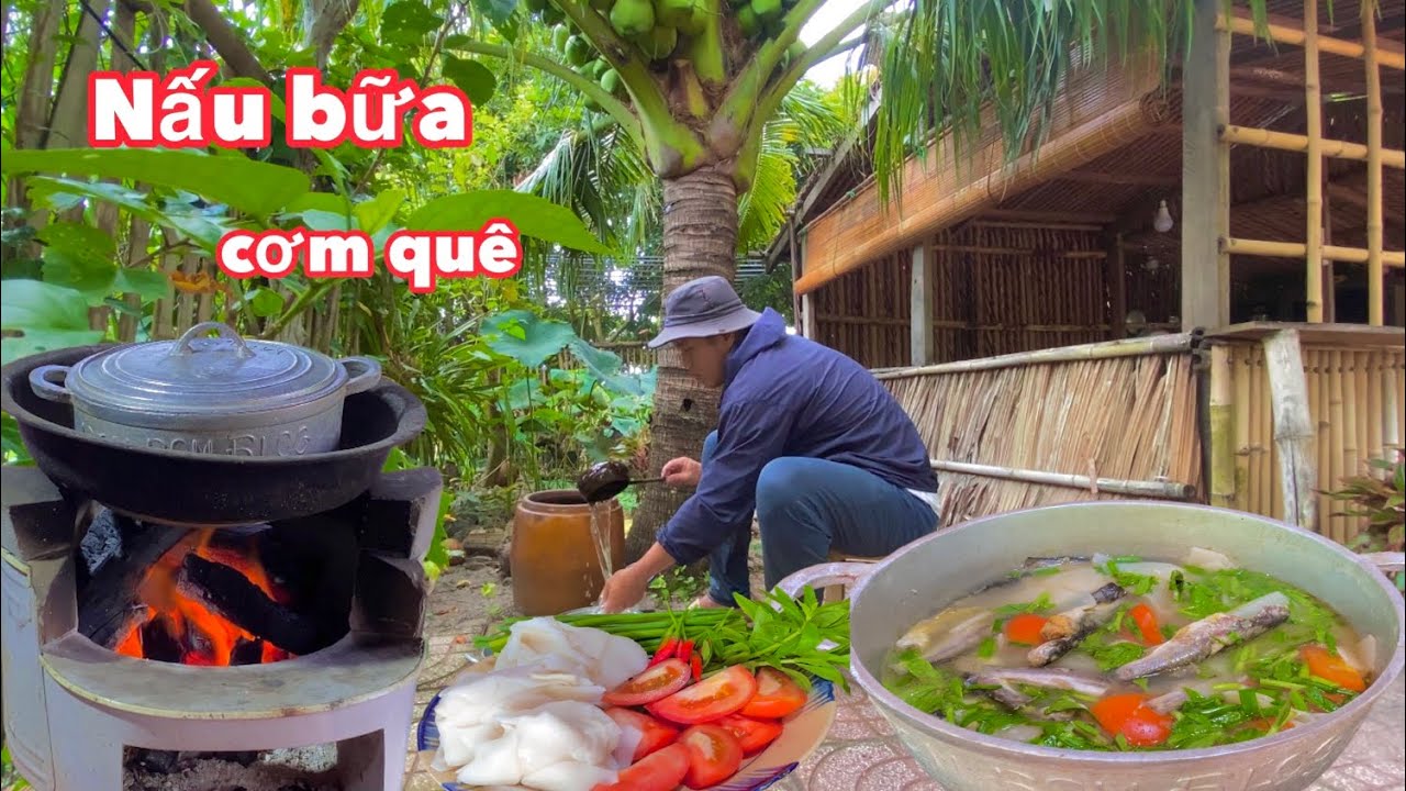 Canh Măng Muối Chua Cá Chốt | Cuộc Sống Nông Thôn