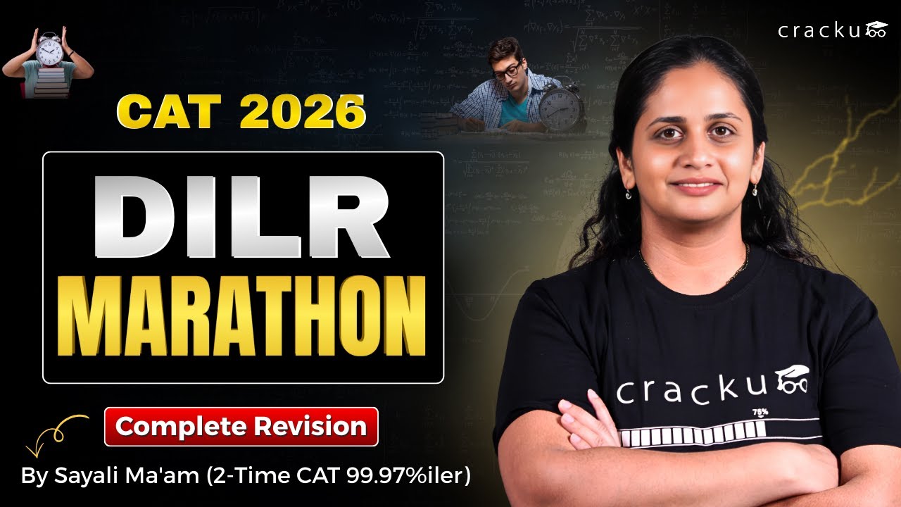 CAT 2026 LRDI Marathon | Complete LRDI Revision for CAT by Sayali Ma'am