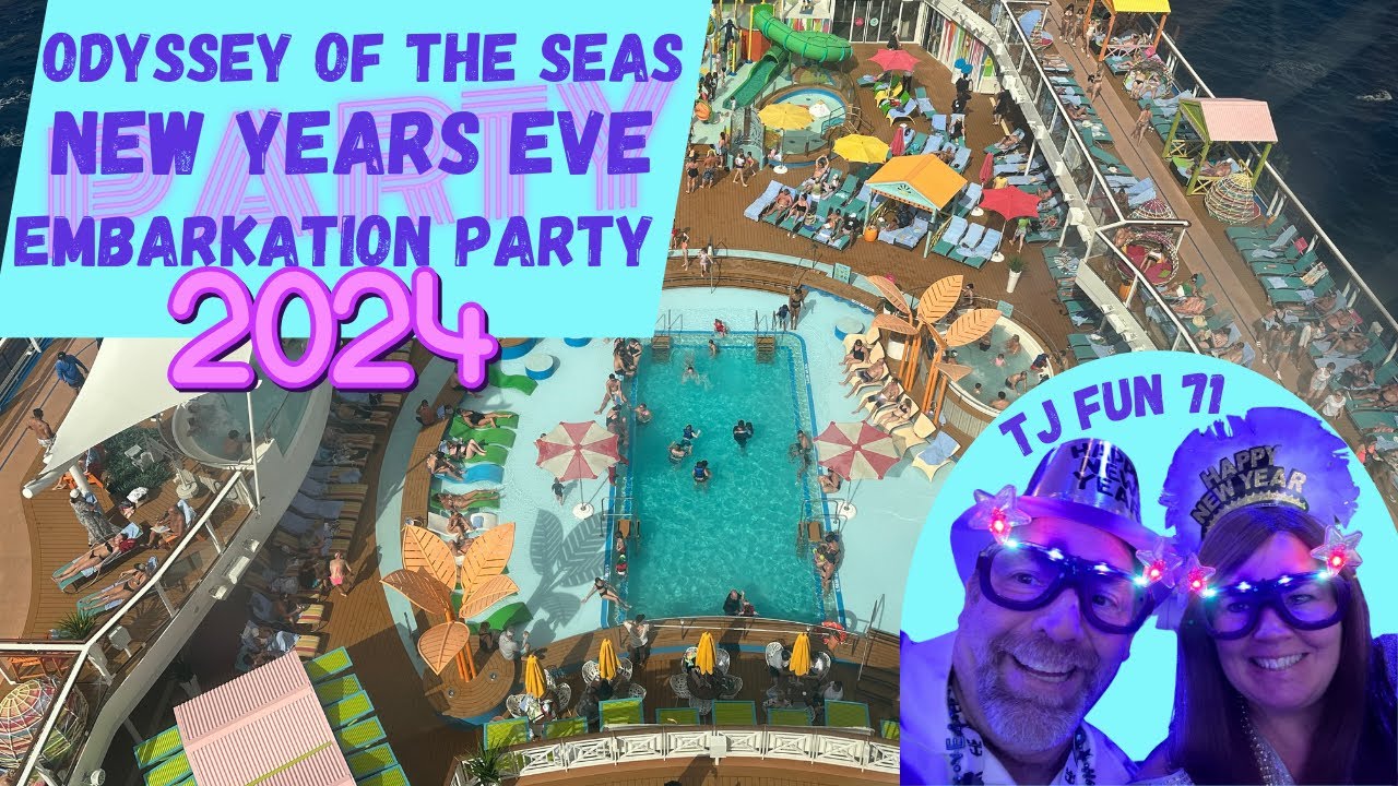 Odyssey of the Seas Ultimate New Year's Eve Celebration!
