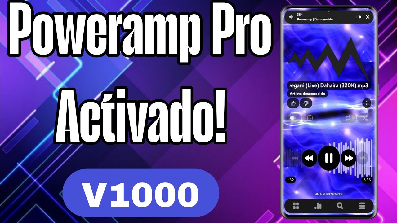Poweramp Premium apk última versión con todas las animaciones activadas!