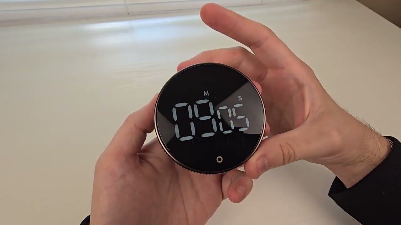 BlueSnail Kitchen Timer, Productivity Timer with LED Digital Display, Smart Timer for Home Classroom