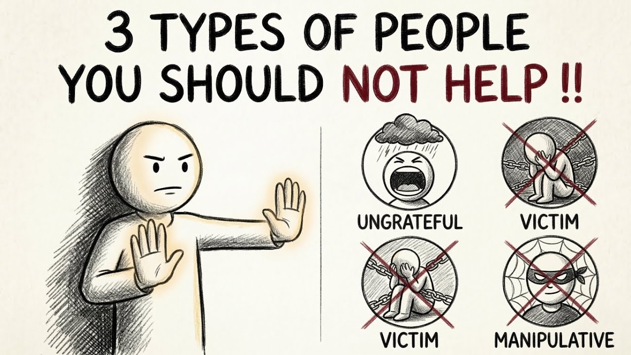 3 Types Of People You should not 3 Help !!   