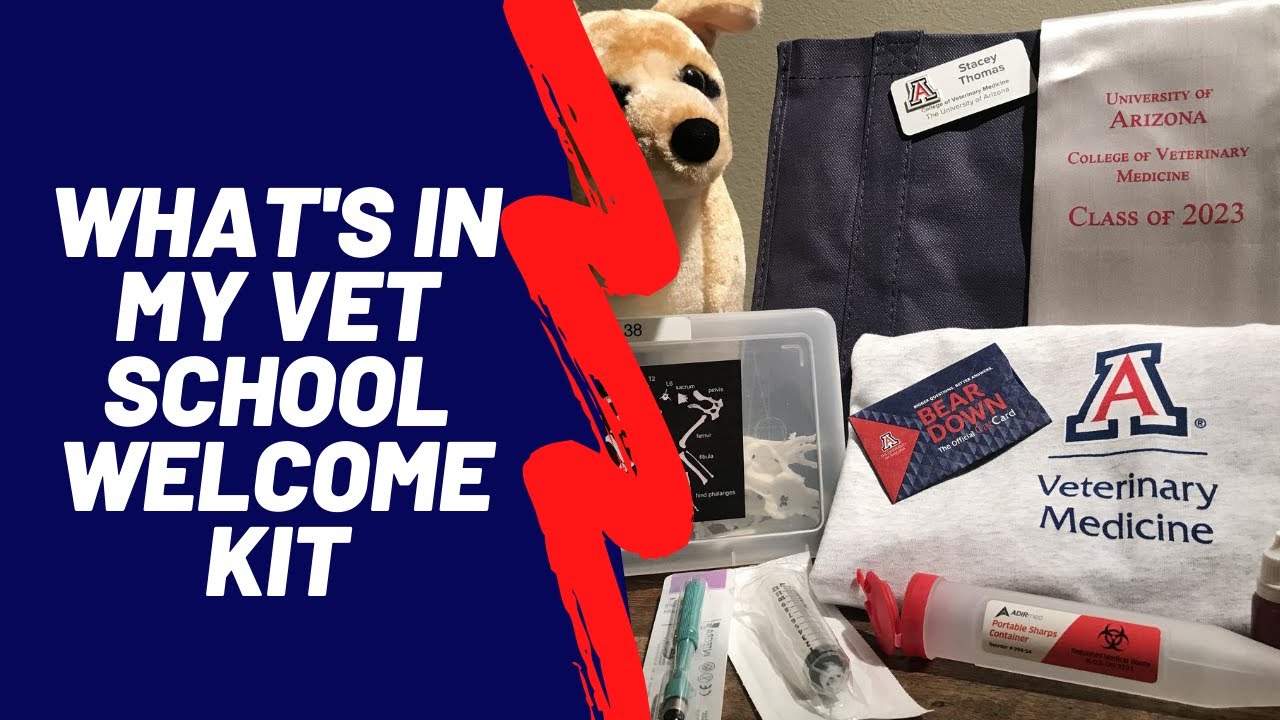 Whats in My Vet School Welcome Kit from the University of Arizona