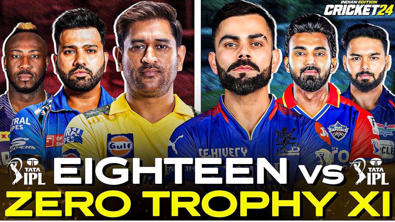 KOHLI XI 🆚 DHONI XI: Last Ball Thriller⚡Cricket 24