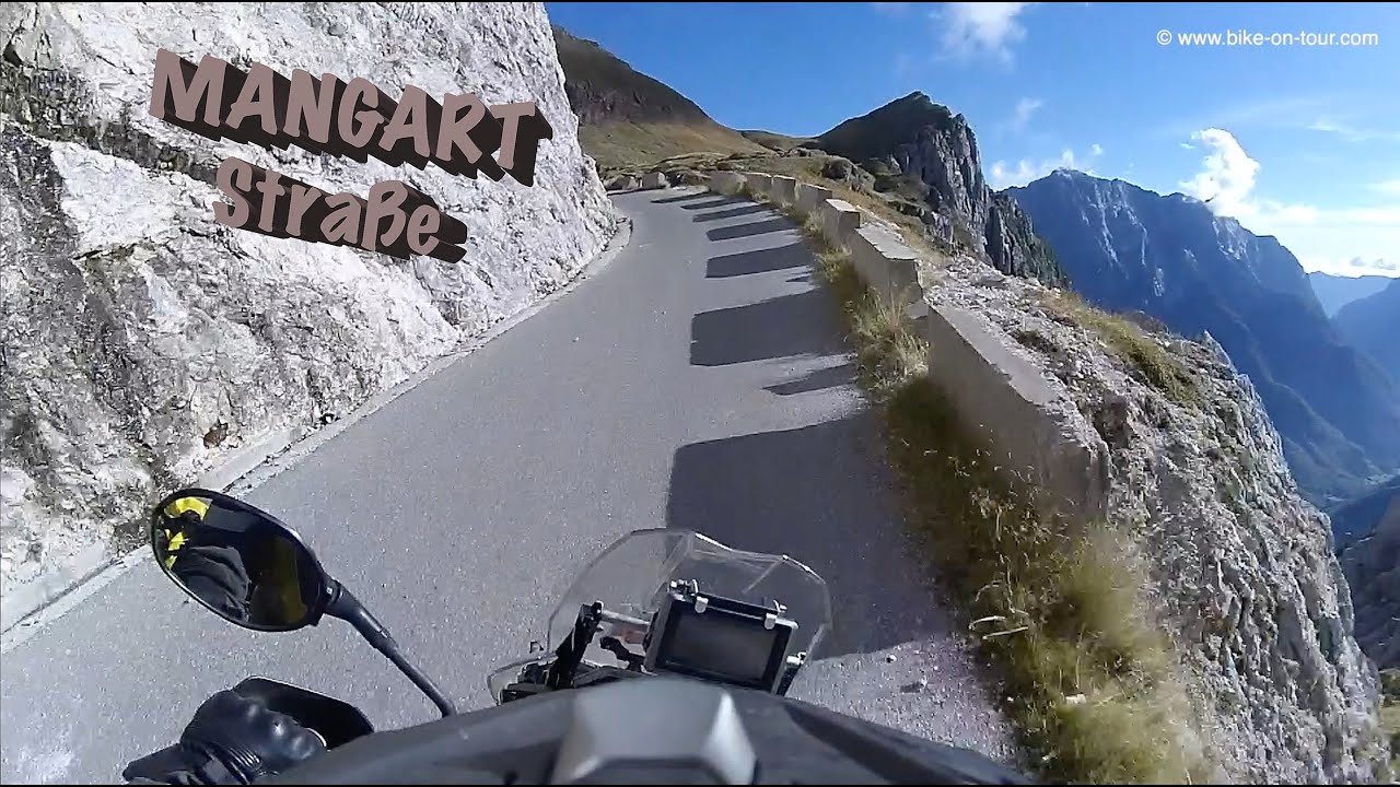Mangart (Slowenien) mit dem Motorrad