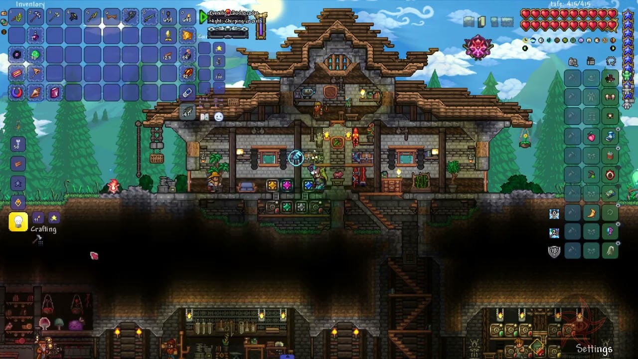 Terraria Calamity 2.1 Update :: The Eye - The Scourge - Sunken Lab - The Eater :: TC2-3