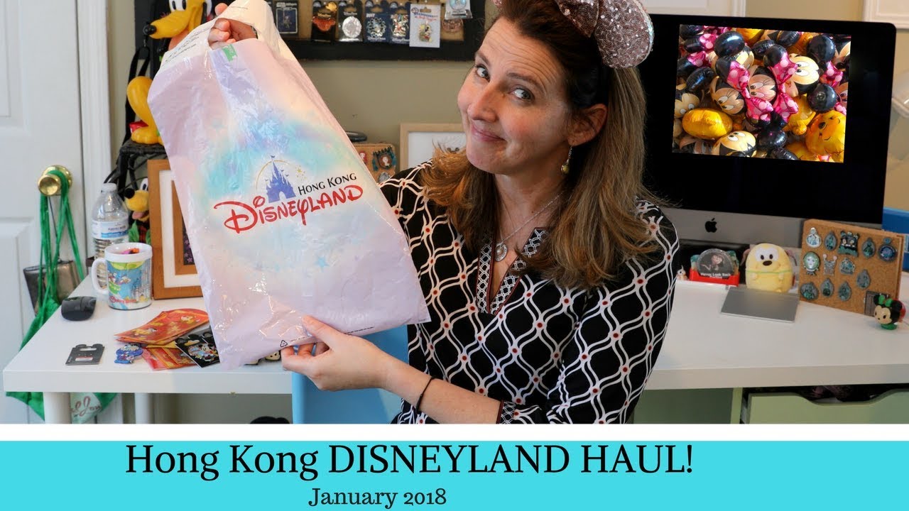 Hong Kong Disneyland Haul! DISNEY Pins & more! January 2018
