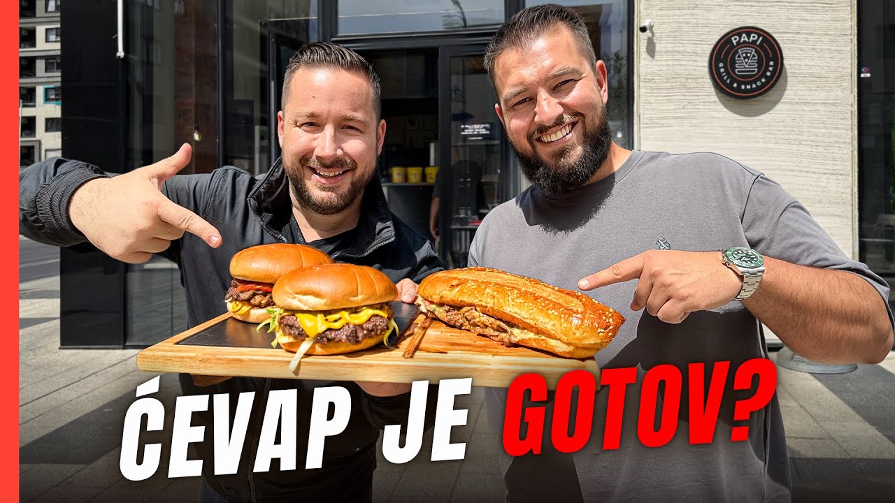 BURGER MAJSTOR RUŠI ĆEVAP S TRONA! Sarajevo na koljenima?