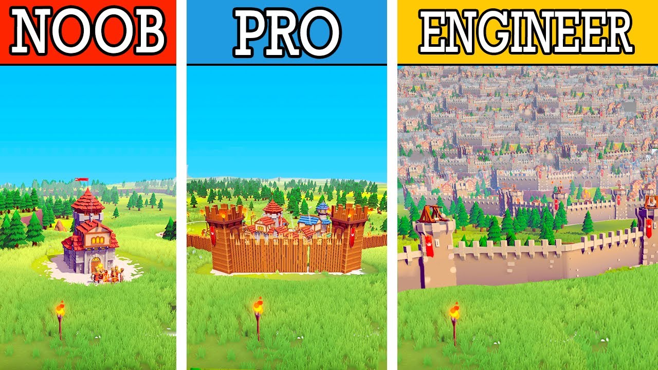 I engineered a castle so big it DESTROYED REALITY in Becastled!