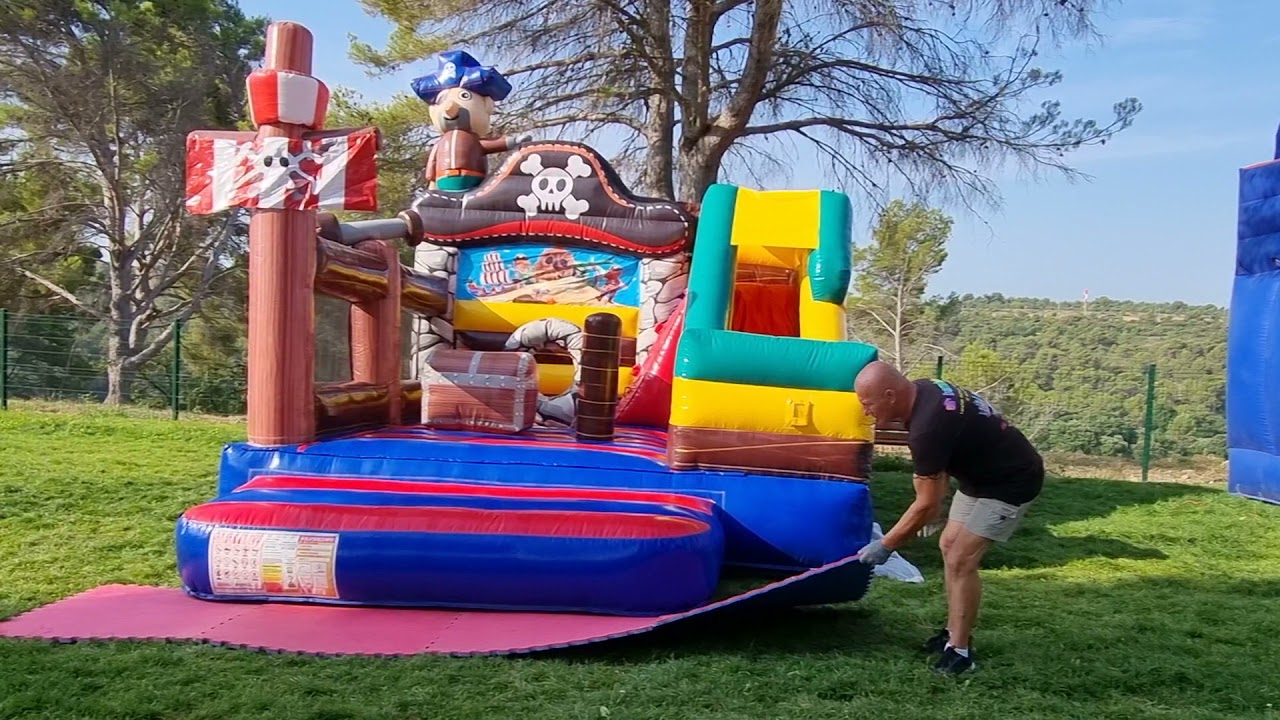 Air bambino montage et démontage château gonflable