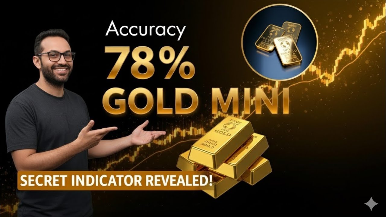 Gold Mini Trading Strategy with 78% Accuracy | Best Single Indicator