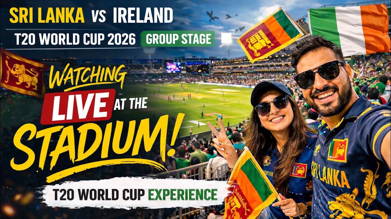 SL 🇱🇰 VS IRE 🇮🇪 T20 WORLD CUP LIVE