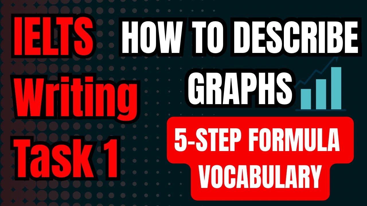 How to Describe Graphs Like a Pro in IELTS Writing Task 1 | Simple 5-Step Formula + Band 8 Example