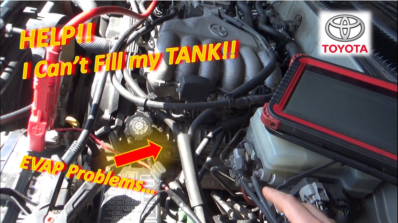 ПОМОГИТЕ! Не могу заправить бак!! (Toyota 4Runner EVAP P0440-P0441-P0446)