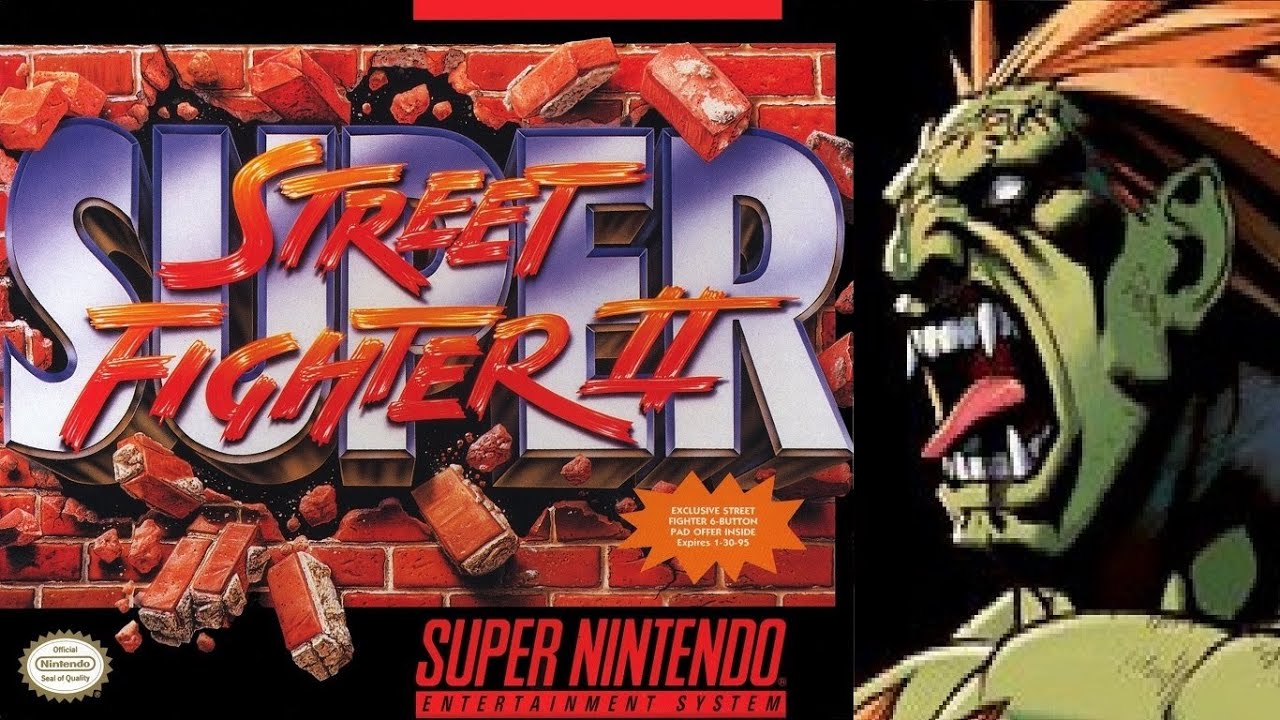 Super Street Fighter II - The New Challengers - Blanka (SNES)
