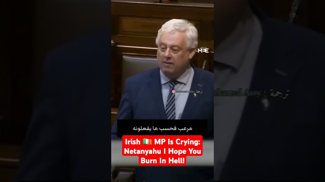 Irish MP To Netanyahu: I Hope You Burn In Hell 🔥