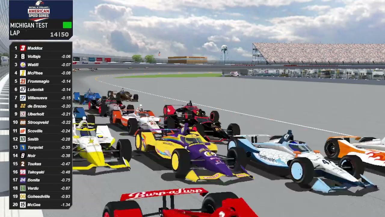 Mutual of Ypsilanti American Speed Series: Test Broadcast - Michigan