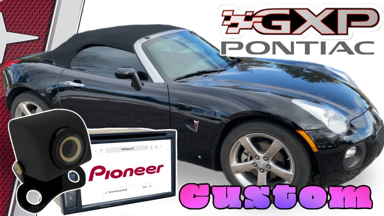DIY - Pontiac Solstice GXP Camera and Seats Custom Mods