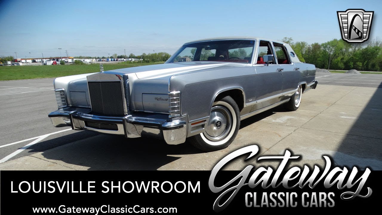 1979 Lincoln Continental, Gateway Classic Cars Louisville #3051 LOU