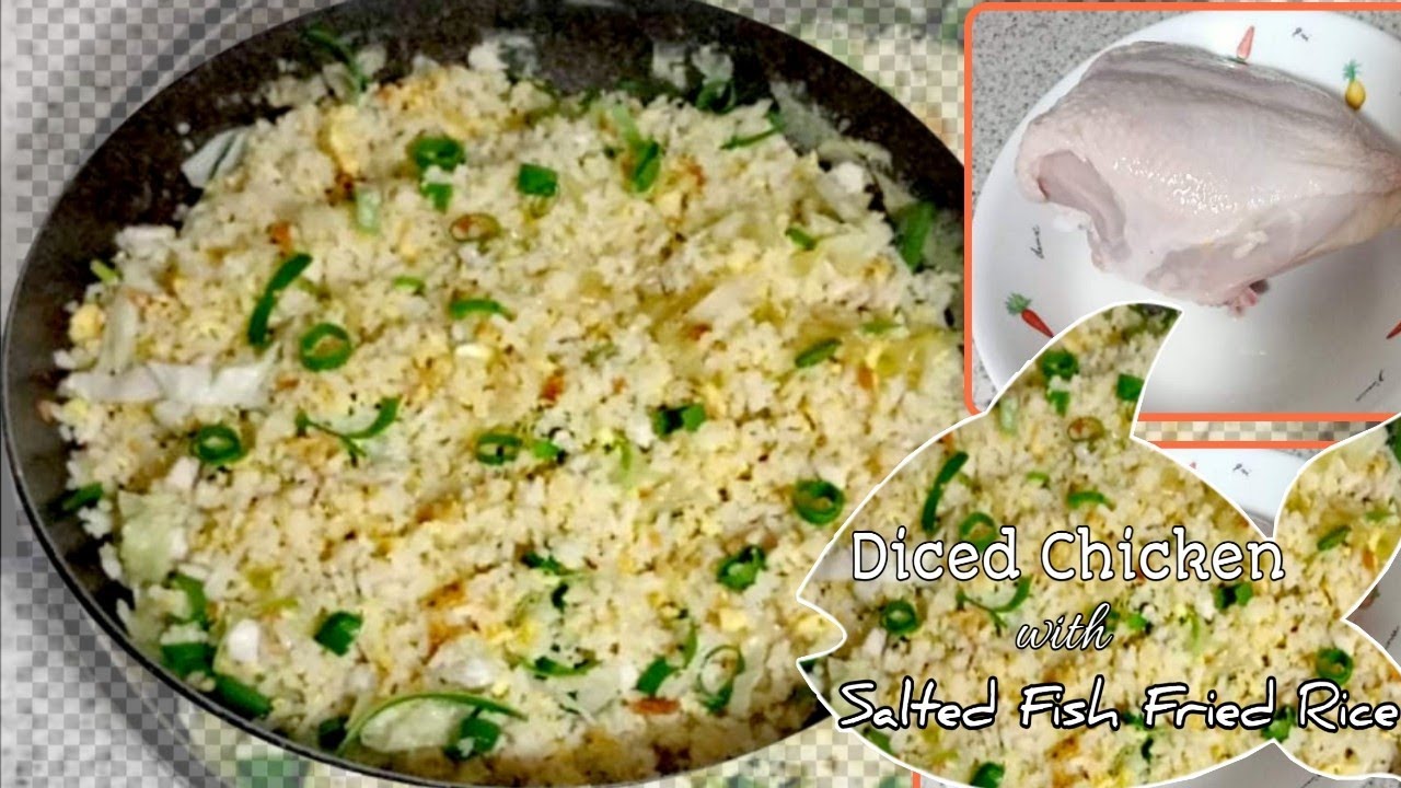 Diced Chicken with Salted Fish Fried Rice | Gina Duan | Gina's Kusina and Lifestyle