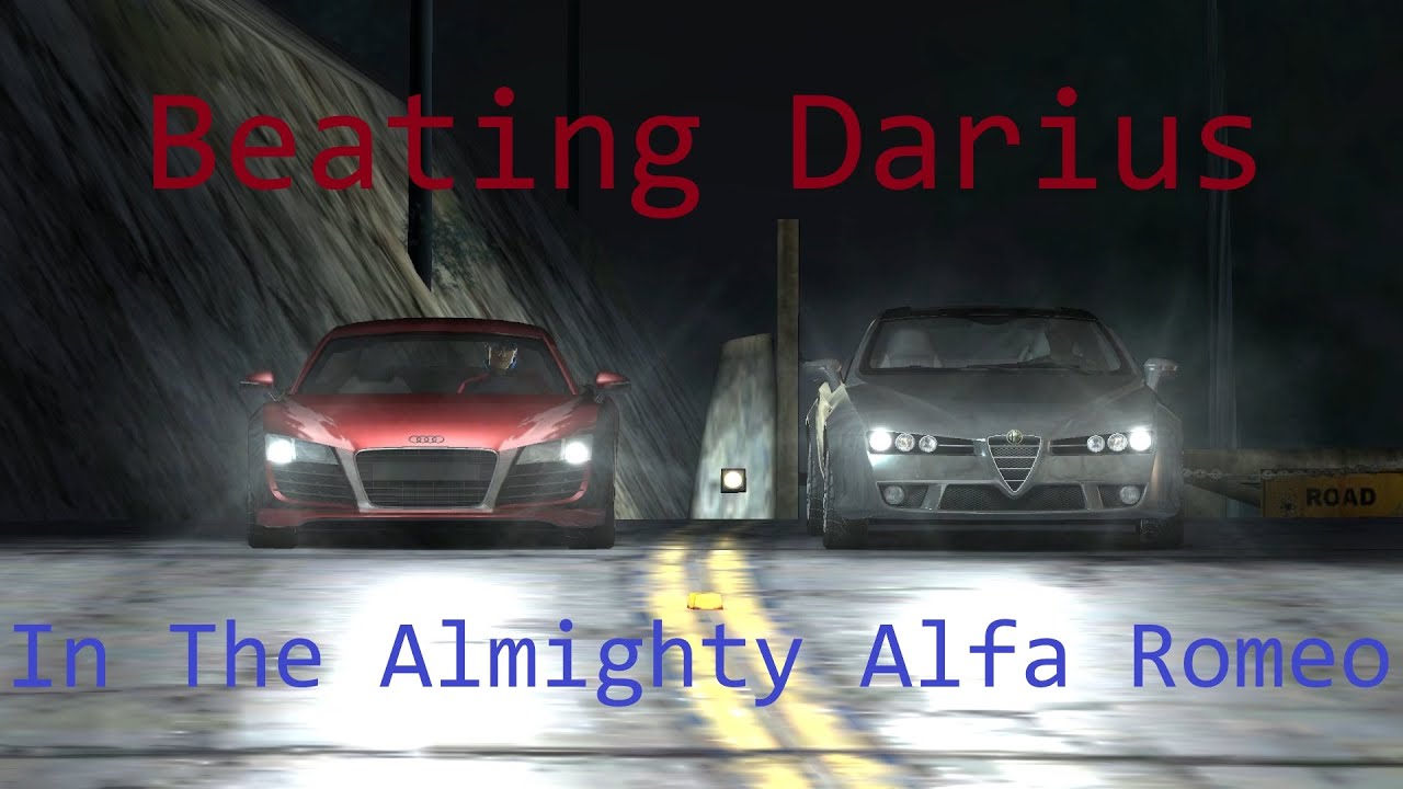 Beating Darius in the Almighty Alfa Romeo Brera | Need for Speed Carbon | This car is terrible btw