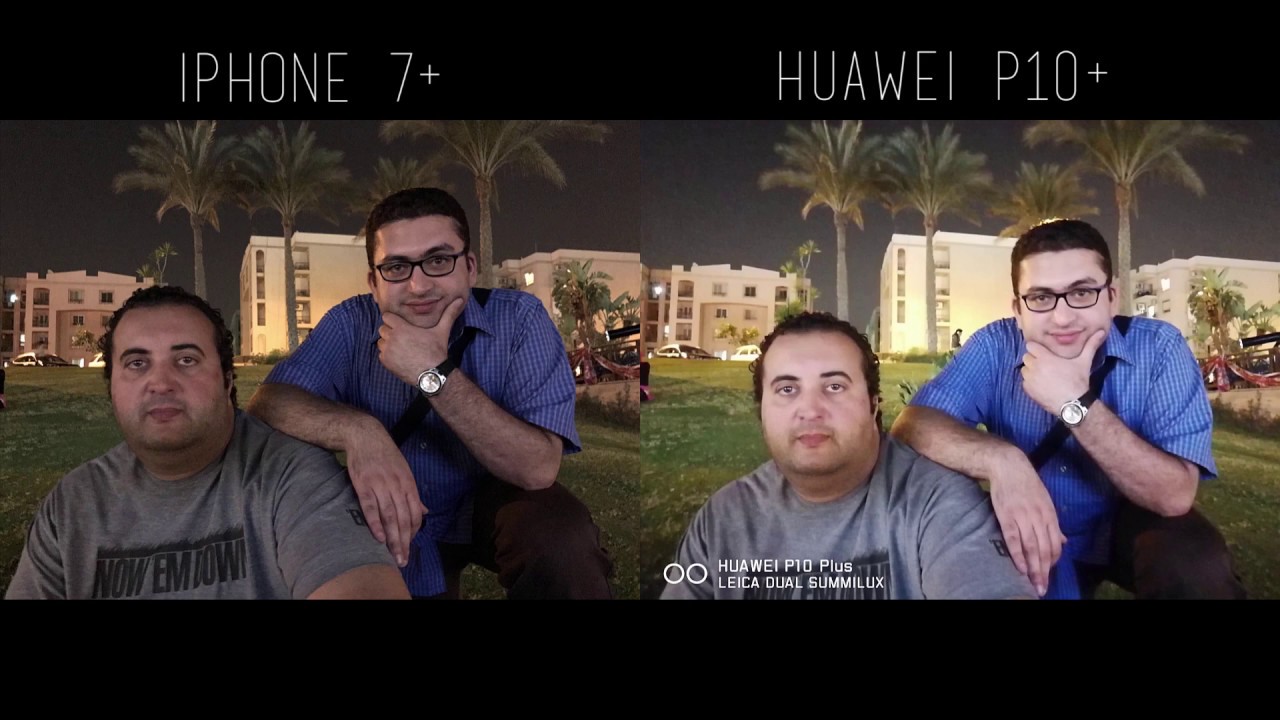 iPhone 7 plus vs Huawei P10 Plus camera test
