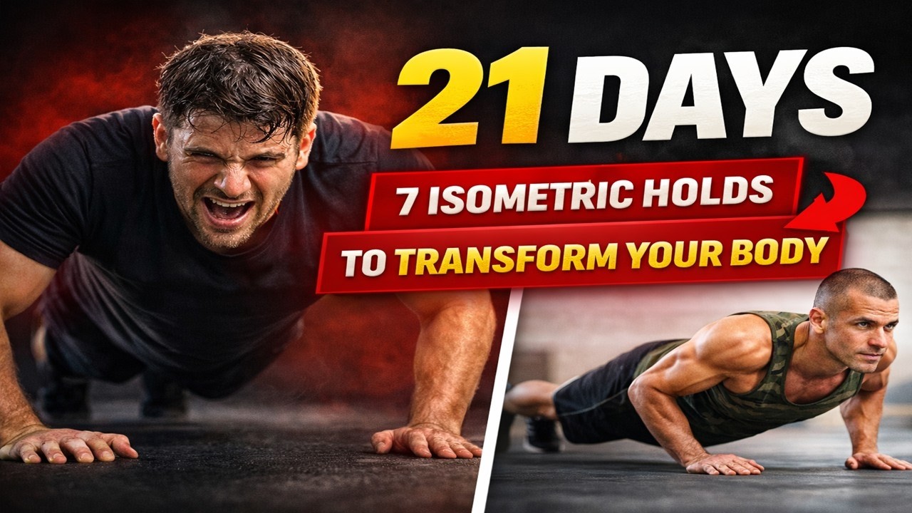 The ONLY 7 Isometric Holds To Transform Your Body In 21 Days