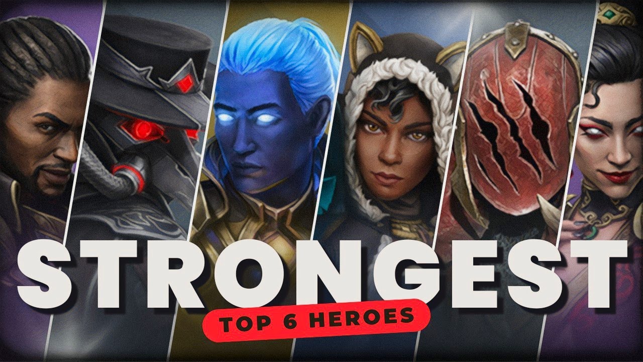 Top 6 STRONGEST and MOST POWERFUL Characters in Shadow Fight 4 Arena ( Currently)