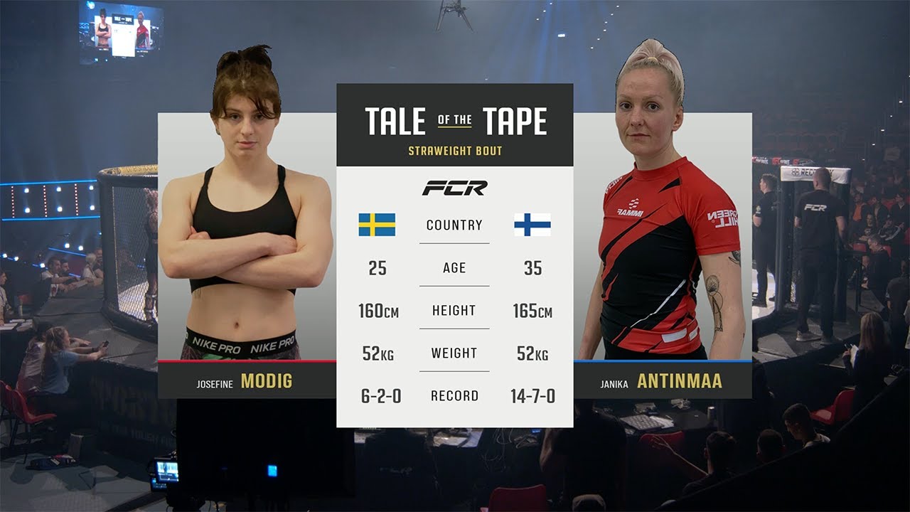 FCR 12: Josefine Modig vs Janika Antinmaa | FCR MMA