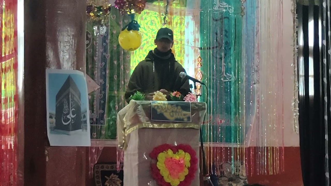 A best speech by Murtuza ali on 13th Rajab