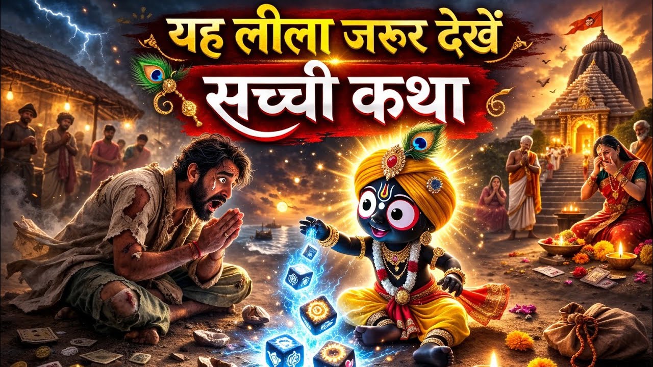 अंतिम दांव: जब मौत से पहले साक्षात जगन्नाथ जी ने धूल में बैठकर खेला खेल! | Jay Jagannath