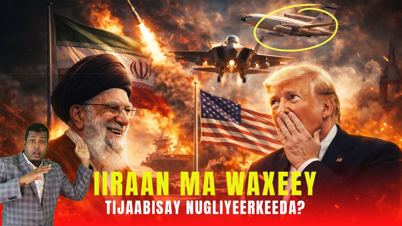 HAYAAY: WASHINGTON OO KA ARGAGAXDAY WIXII BOEING WC-135 KASOO URISAY HAWADA IIRAAN!
