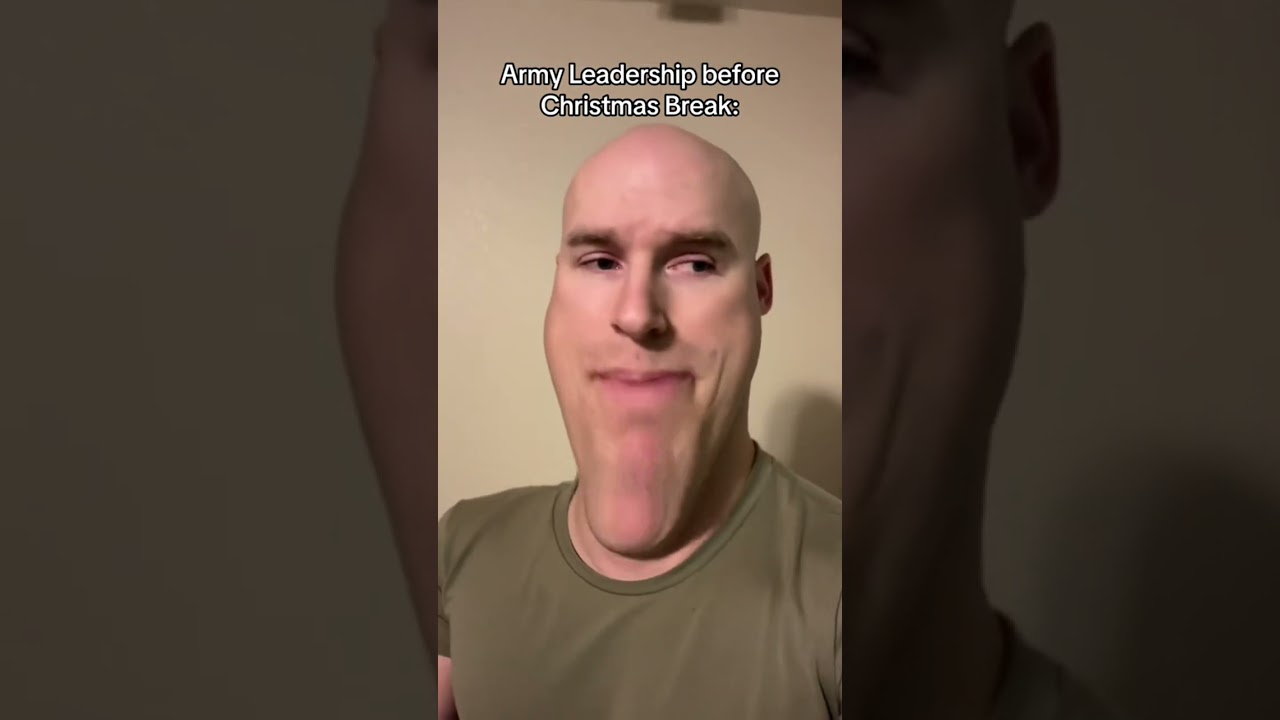 Army Leadership Before Holiday Block Leave