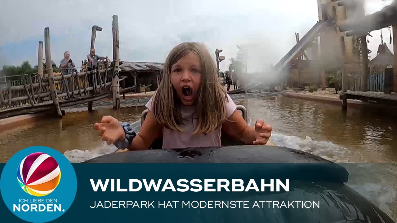 Jaderpark hat modernste Wildwasserbahn Deutschlands
