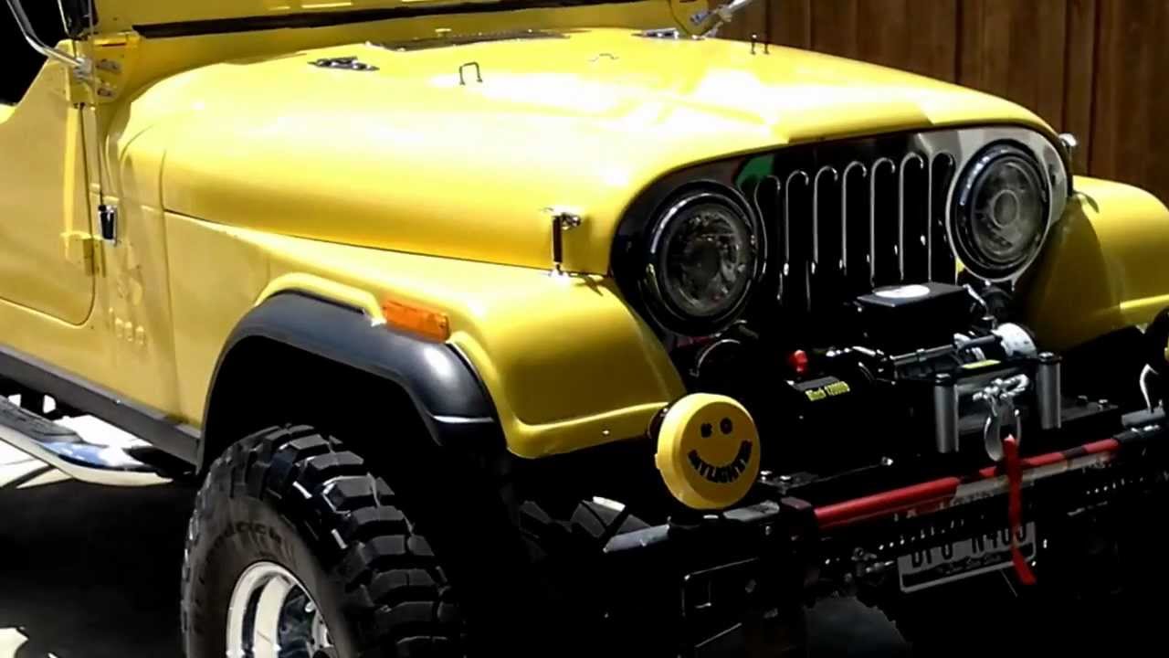 1983 cj7 jeep walk around