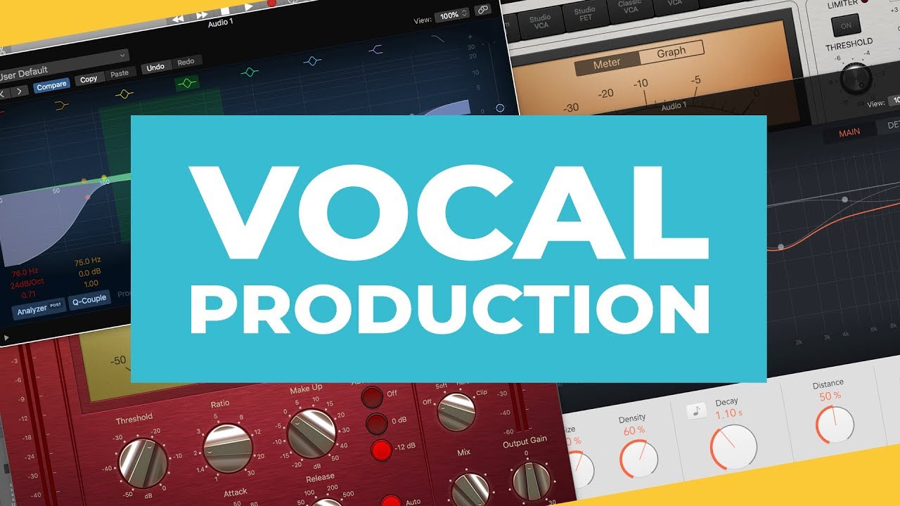 Вокальное производство в Logic Pro X