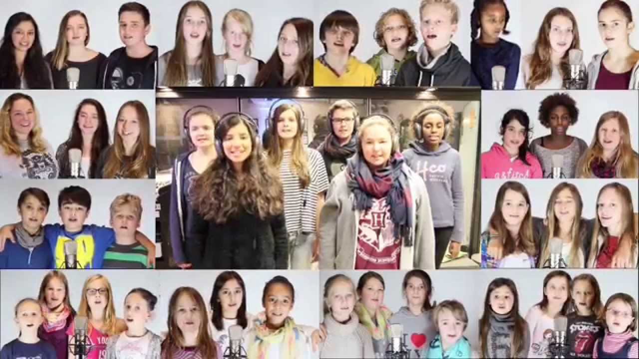 KIDS ON STAGE & NEW WHITE HOUSE ACADEMY - We are the World