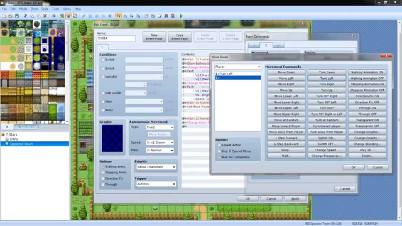 RPG Maker VX Ace: How to make a good RPG - Episode 6 : Events and Colors