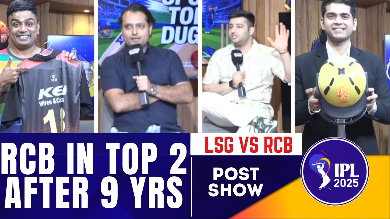 LIVE IPL 2025: RCB achieve history at Ekana, to face PBKS in Qualifier 1; MI vs GT in Eliminator