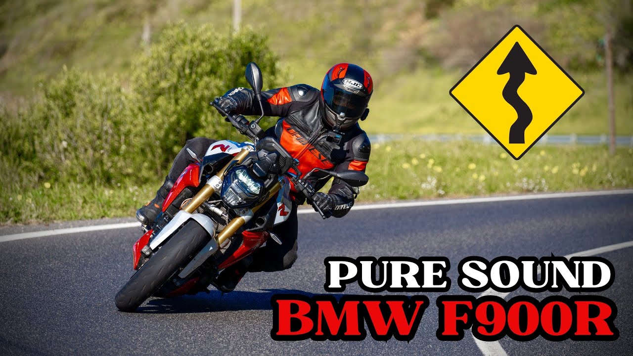 BMW F900R - AGGRESSIVE RIDING 🔥| MIVV EXHAUST + QUICKSHIFTER  [4K]