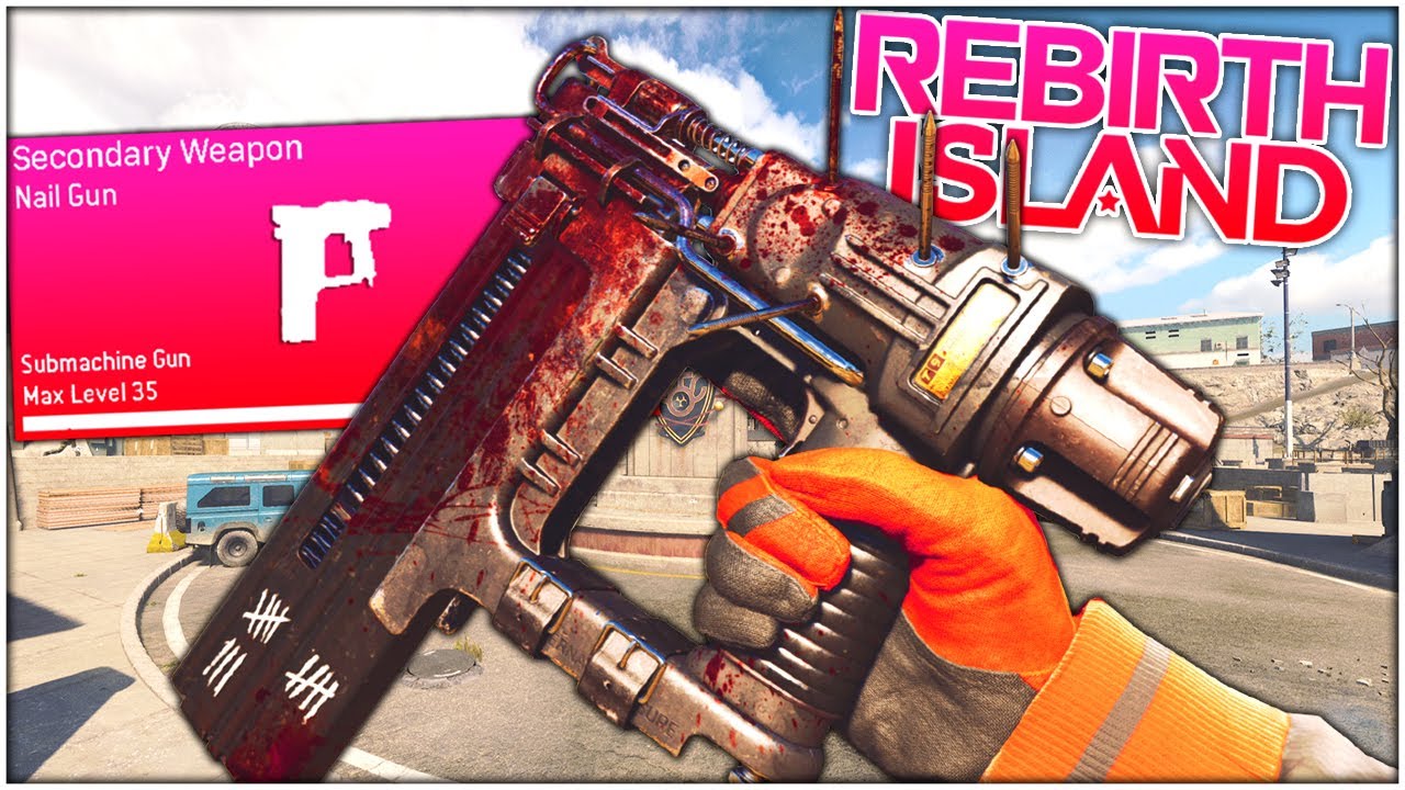 The Nail Gun is BROKEN on Rebirth Island! - This is PERFECT for Solos! (Vanguard Warzone)