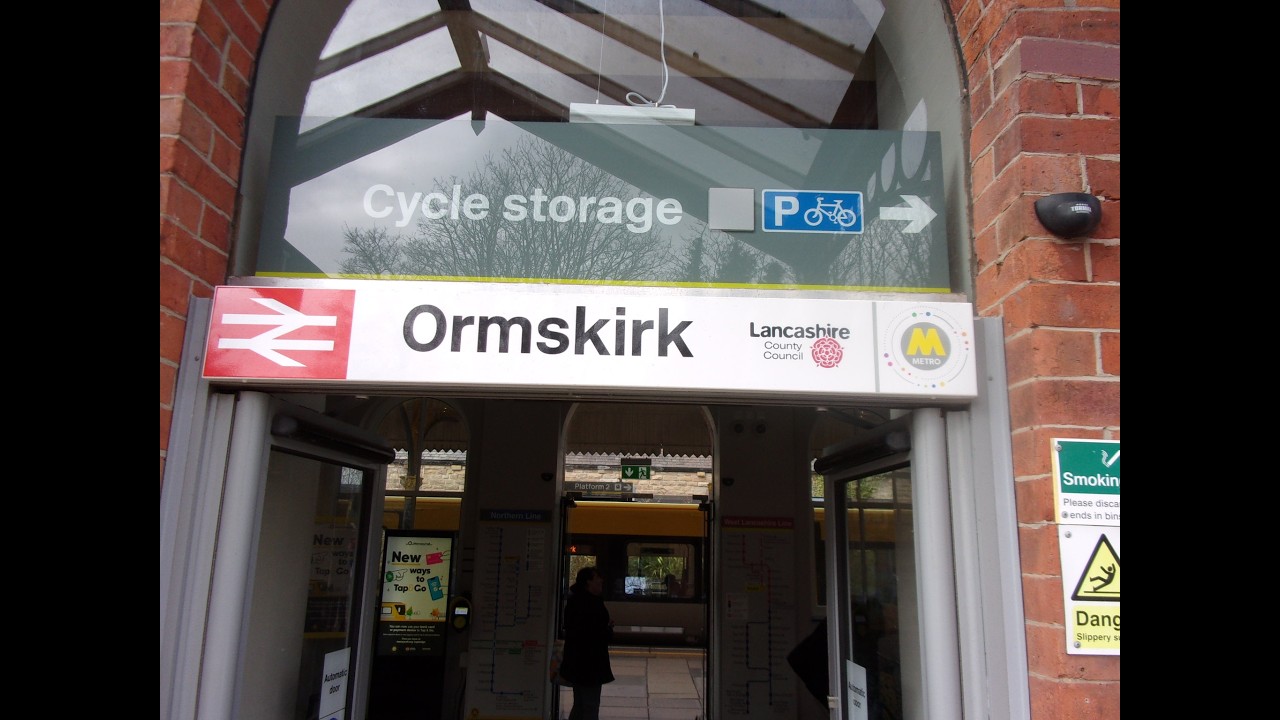 Ormskirk railway station. March 10, 2026.
