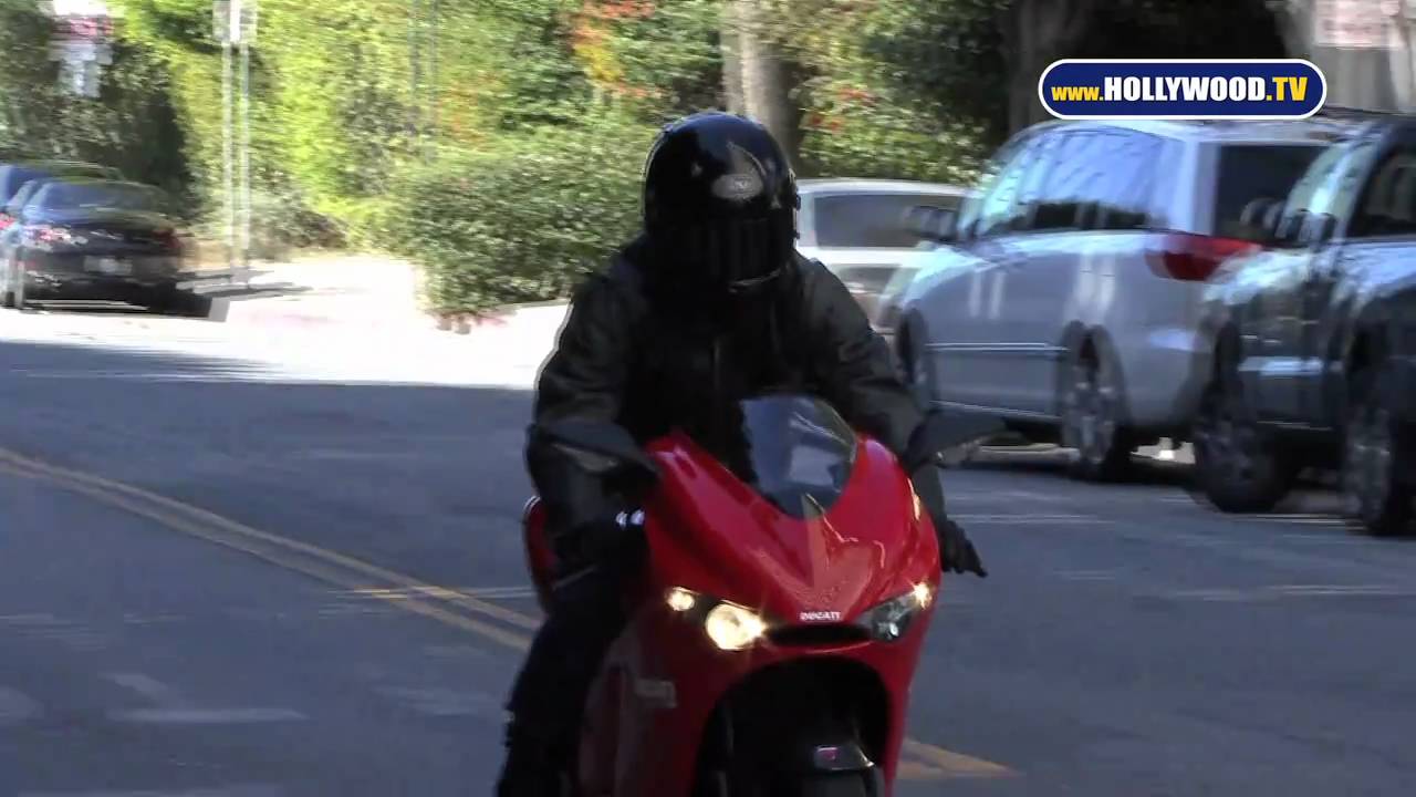 Tom Cruise Cruises Down Doheny on Ducati Superbike