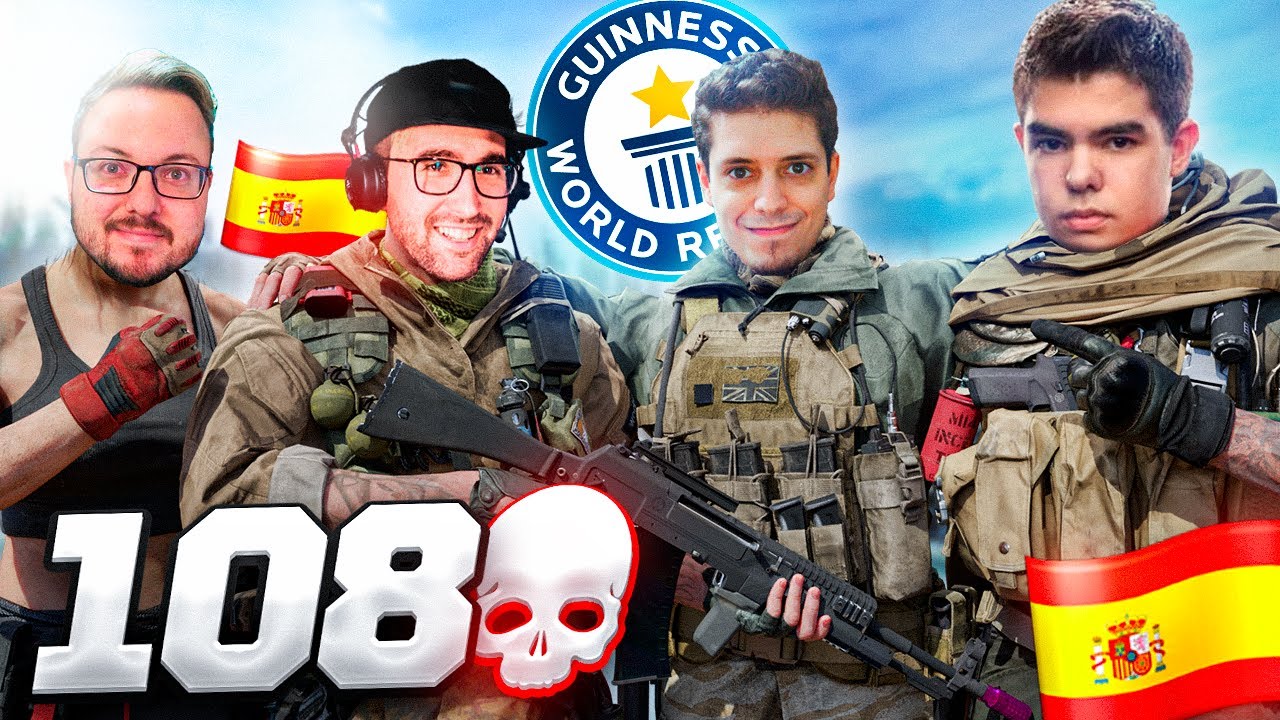 RECORD DE ESPAÑA en SQUADS *108 KILLS* WARZONE