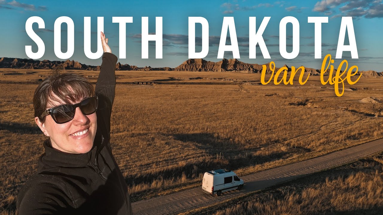 SOUTH DAKOTA, terre di cowboy 🤠 , lande desolate e parchi nazionali | Vanlife Stati Uniti - EP.103